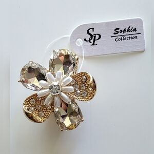 Gold Flower Ring